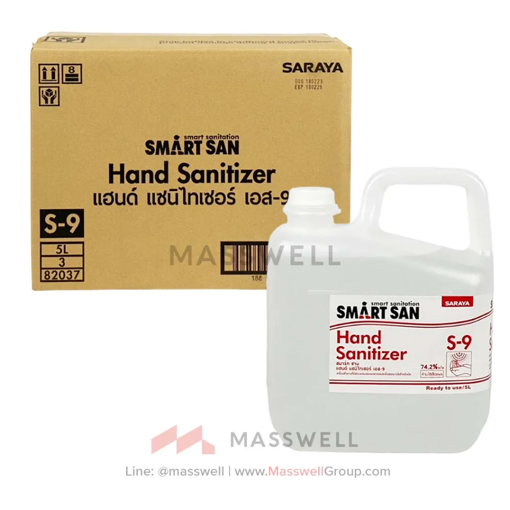 Saraya-Smart-San-s-9-hand-sanitizer-saraya-5l.webp