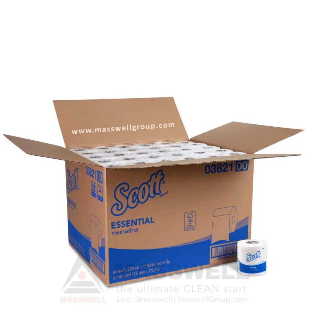 03821-Scott-essential-bath-roll-tissue-1r-120rolls-opencase.webp