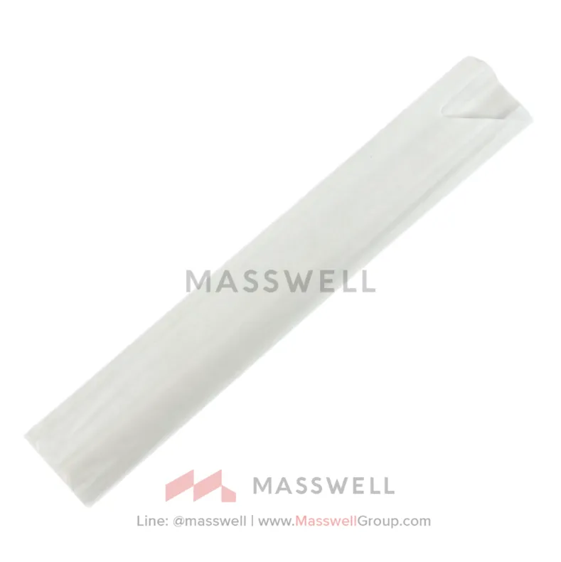 [DK-HPT24O006] Daikoku ซองตะเกียบ แบบเปิด สีขาว ไม่พิมพ์ลาย 19x3.2 ซม. (10,000 ซอง)