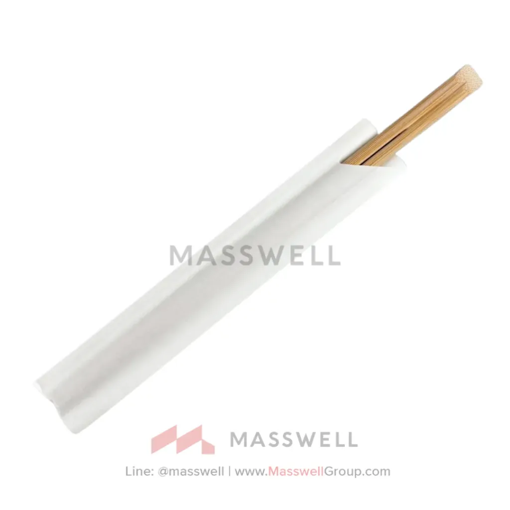 [DK-HPT24S006] Daikoku ตะเกียบหัวตัด ซองปลายเปิด Tensoge Bamboo 24cm. สีธรรมชาติ (2,500 คู่)