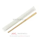 Daikoku ตะเกียบหัวตัด ซองปิด Tensoge Bamboo 24cm. สีธรรมชาติ (2,000 คู่)