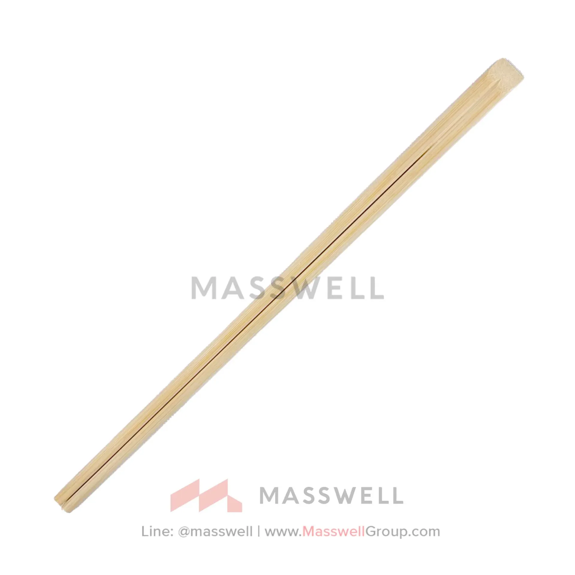 [DK-HT24B002] Daikoku ตะเกียบหัวตัด สีธรรมชาติ Tensoge Bamboo ยาว 24cm. (3,000 คู่)