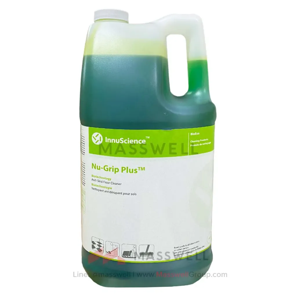 Nu-Grip Plus น้ำยาทำความสะอาดพื้น-กระจก 4L