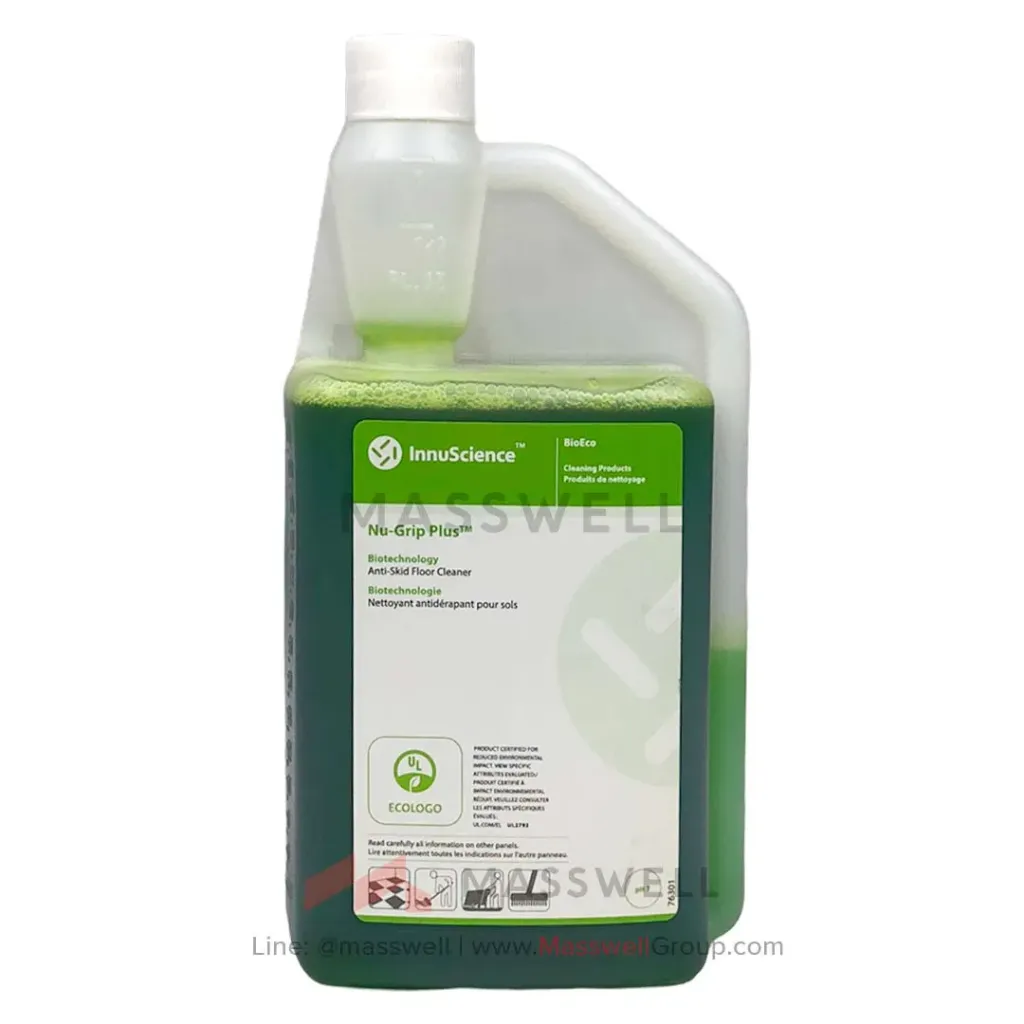 Nu-Grip Plus น้ำยาทำความสะอาดพื้น-กระจก 900mL