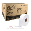 Scott กระดาษชำระม้วนใหญ่ Essential JRT 1 ชั้น 620 เมตร (12ม้วน)