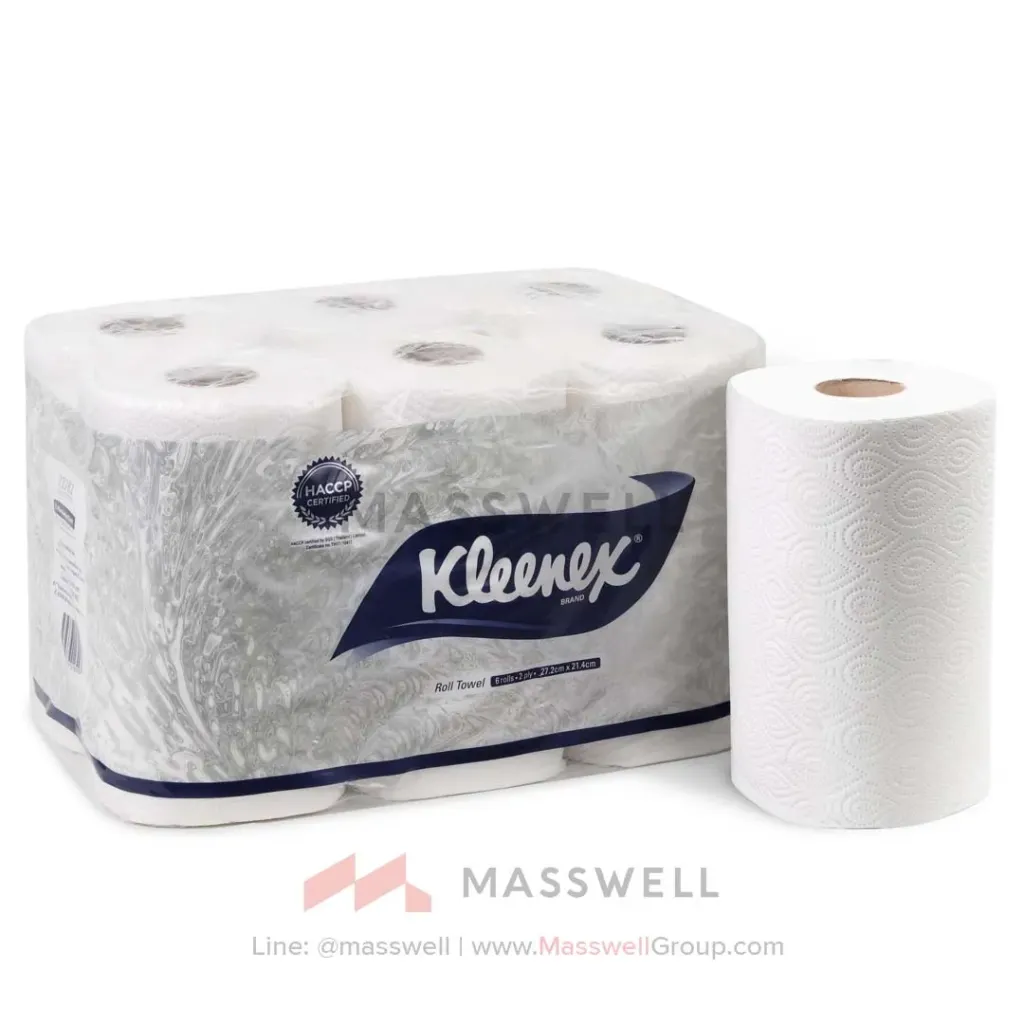 [KC-23782] Kleenex กระดาษม้วนอเนกประสงค์ 27.5 เมตร (24ม้วน)
