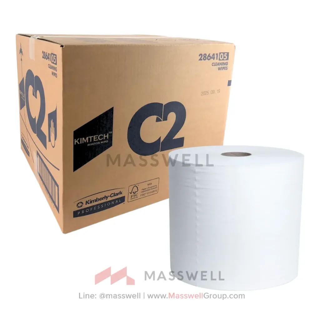 [KC-28641] KIMTECH* กระดาษเช็ดการบิน C2 Aviation 900’s (1ม้วน)