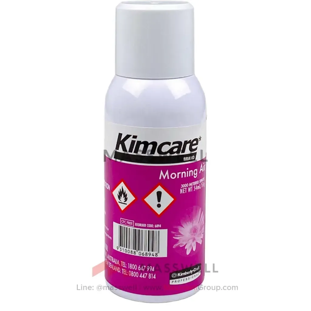 Kimcare Micromist สเปรย์ปรับอากาศ กลิ่น Morning Air – Refill 54 มล. (12 ขวด)