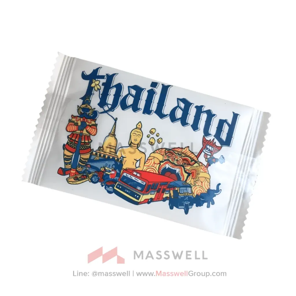 SATO ผ้าเย็นเช็ดมือ Hi-Fresh *I love ไทย – ลายประเทศไทย (1,000 ชิ้น)