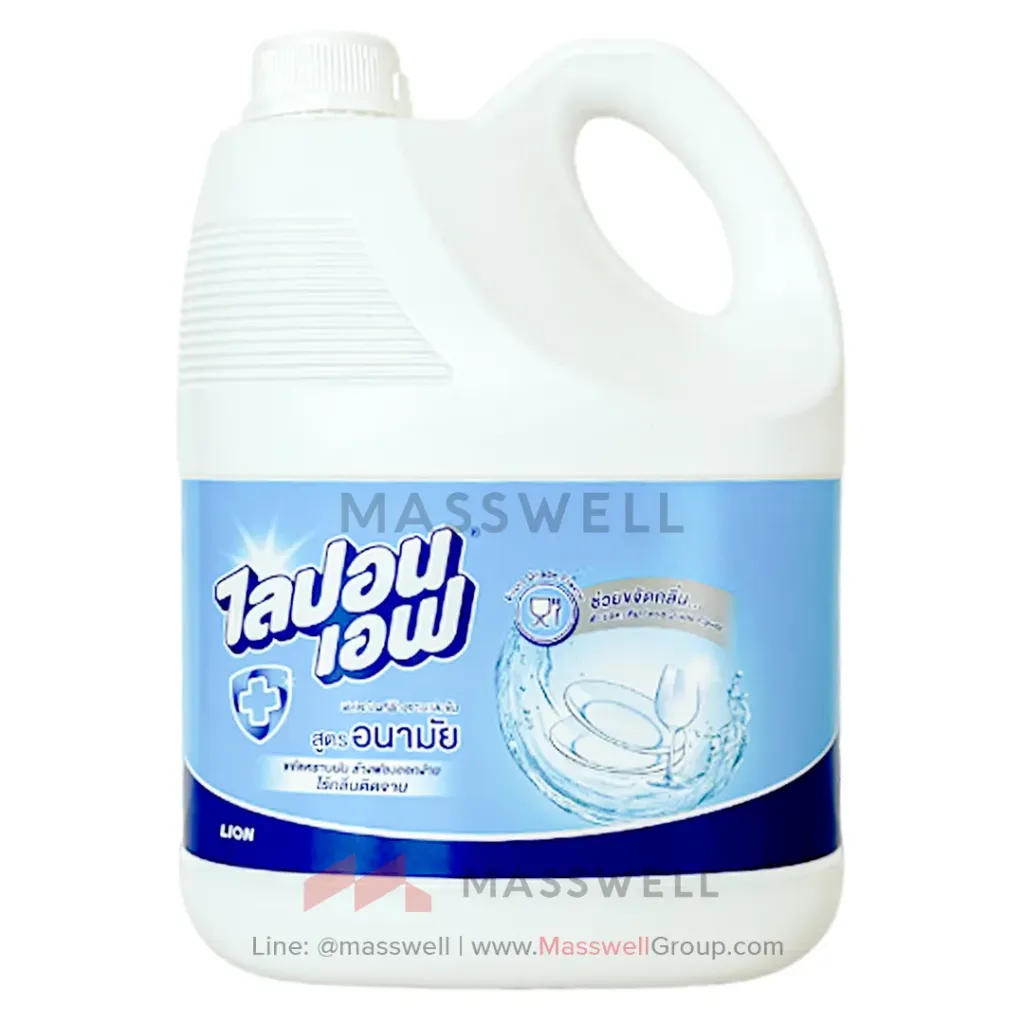 [LN-291088] Lipon F น้ำยาล้างจาน สูตรอนามัย 3.6 ลิตร