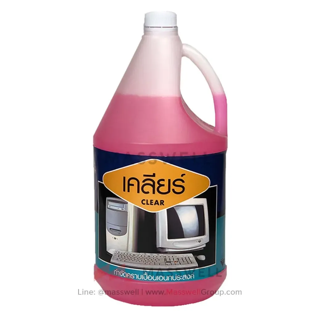 [MW-OP02] น้ำยาเช็ดอเนกประสงค์ CLEAR 3.5 ลิตร
