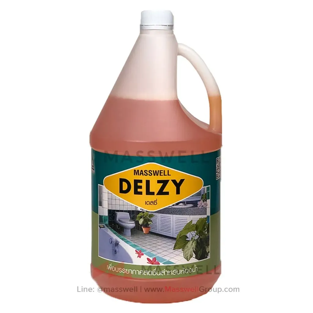 [MW-TP054] น้ำยาดับกลิ่น DELZY กลิ่น Flora 3.5 ลิตร