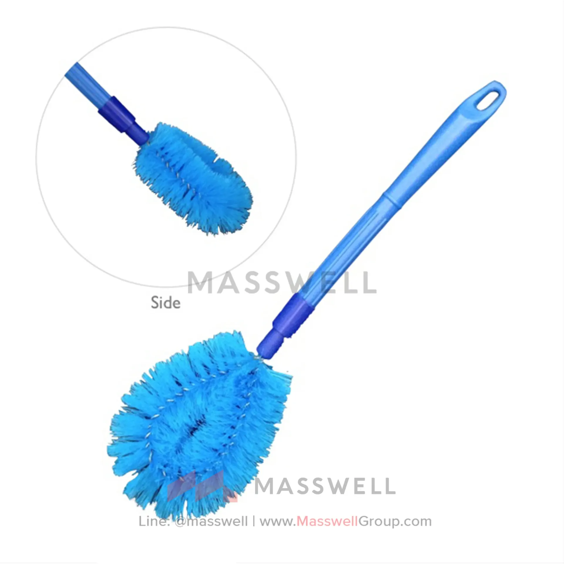 DINO แปรงล้างห้องน้ำ (คละสี)