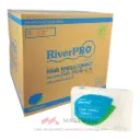 RiverPro กระดาษเช็ดมือ V-Fold Compact 2 ชั้น 250 แผ่น [x24]