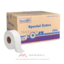 RiverPro กระดาษชำระม้วนใหญ่ JRT Special 8.5cm.  2 ชั้น 300 เมตร [x12] MiT