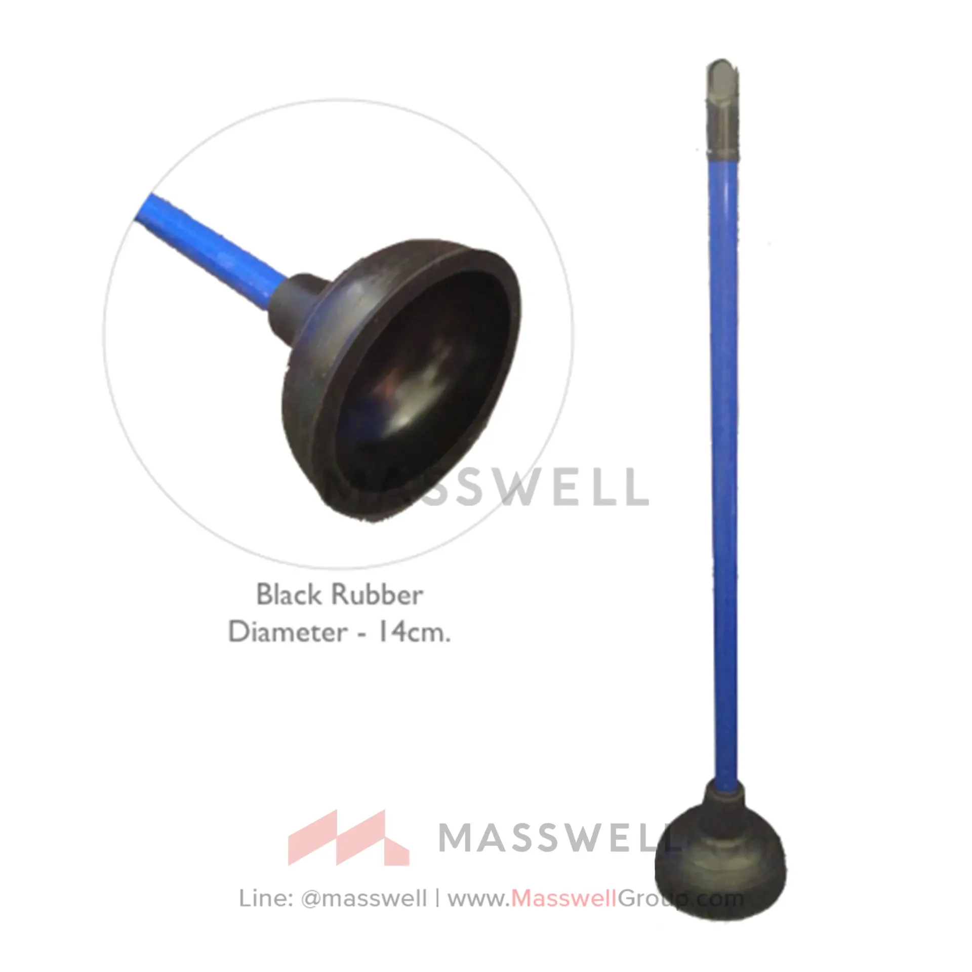 [W-OT009] ด้ามปั๊มชักโครก ด้ามจับพลาสติก