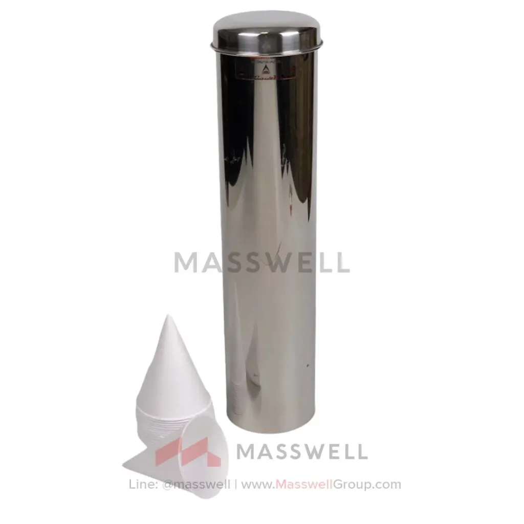 [W-PACK-S] กระบอกบรรจุกรวยน้ำดื่ม สแตนเลส