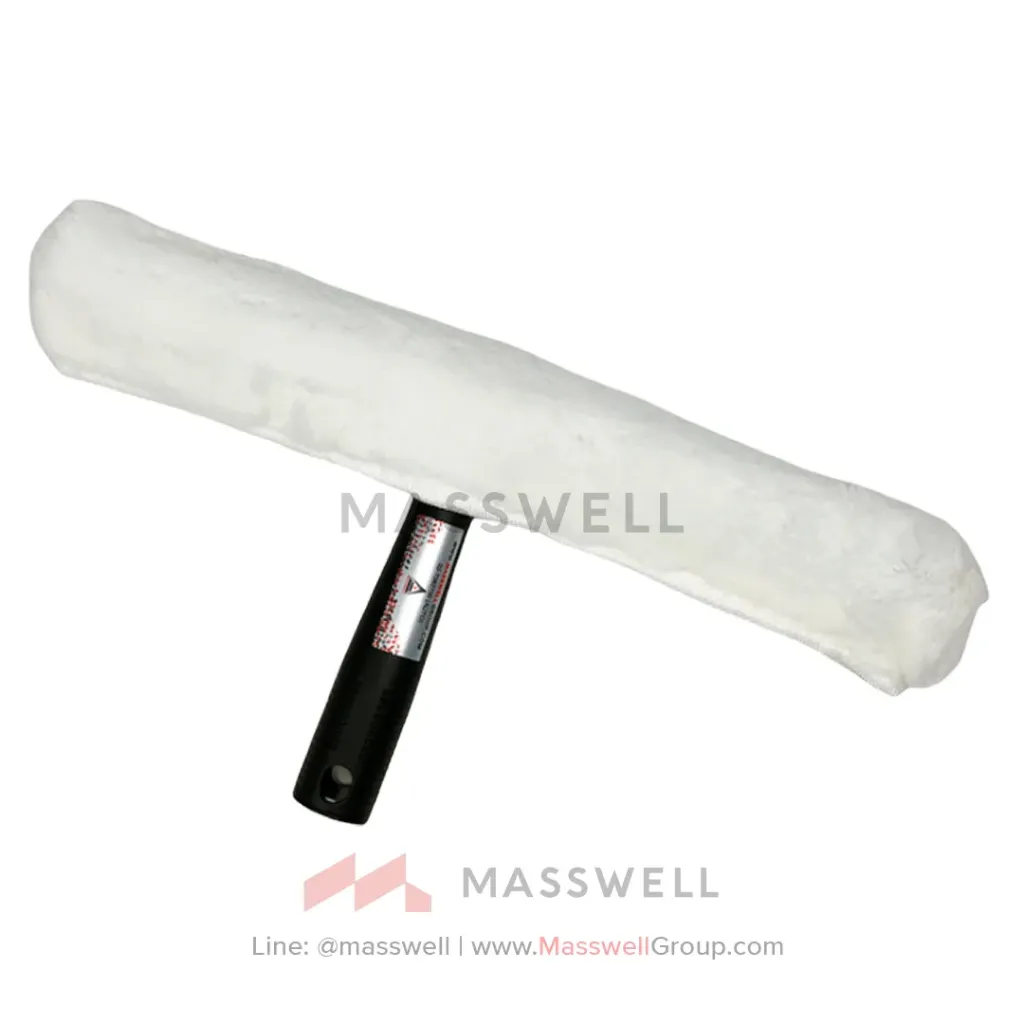 [W-WD-04] ไม้ผ้าขนแกะ เช็ดกระจก ขนาด 35 ซม.