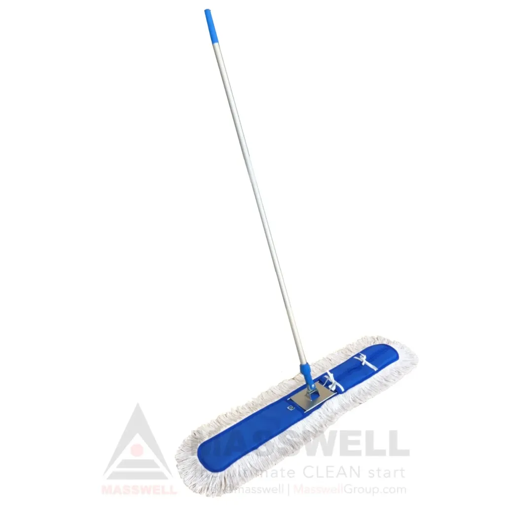 [WL-MP-D100] WELL ไม้ม็อบดันฝุ่นพร้อมผ้า ขนาด 100 ซม. (40 นิ้ว)