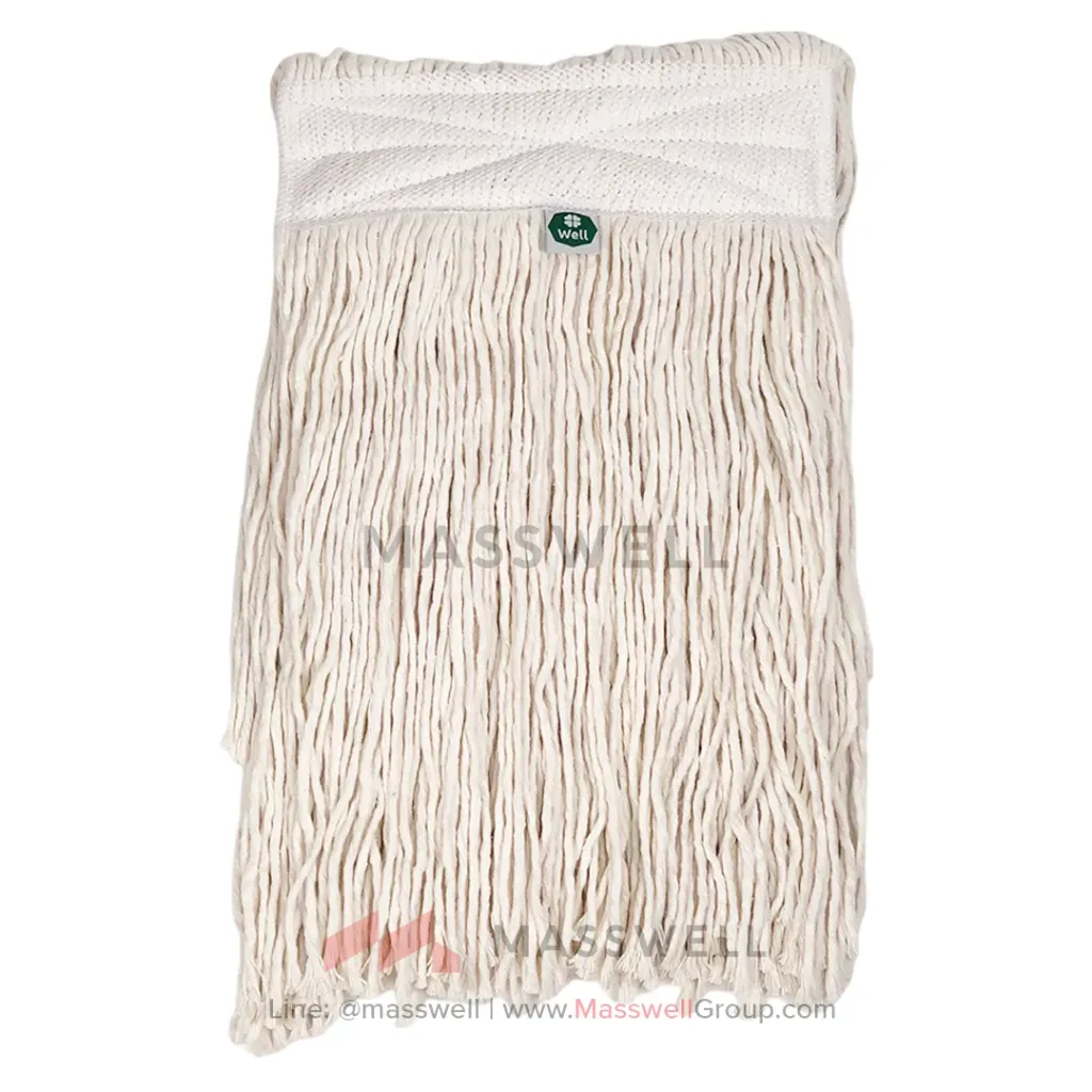 [WL-MS-WC10] WELL ผ้าม็อบถูพื้นเปียก ขนาด 10 นิ้ว (สีขาว)