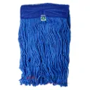 WELL ผ้าม็อบถูพื้นเปียก ขนาด 10 นิ้ว (สีน้ำเงิน)