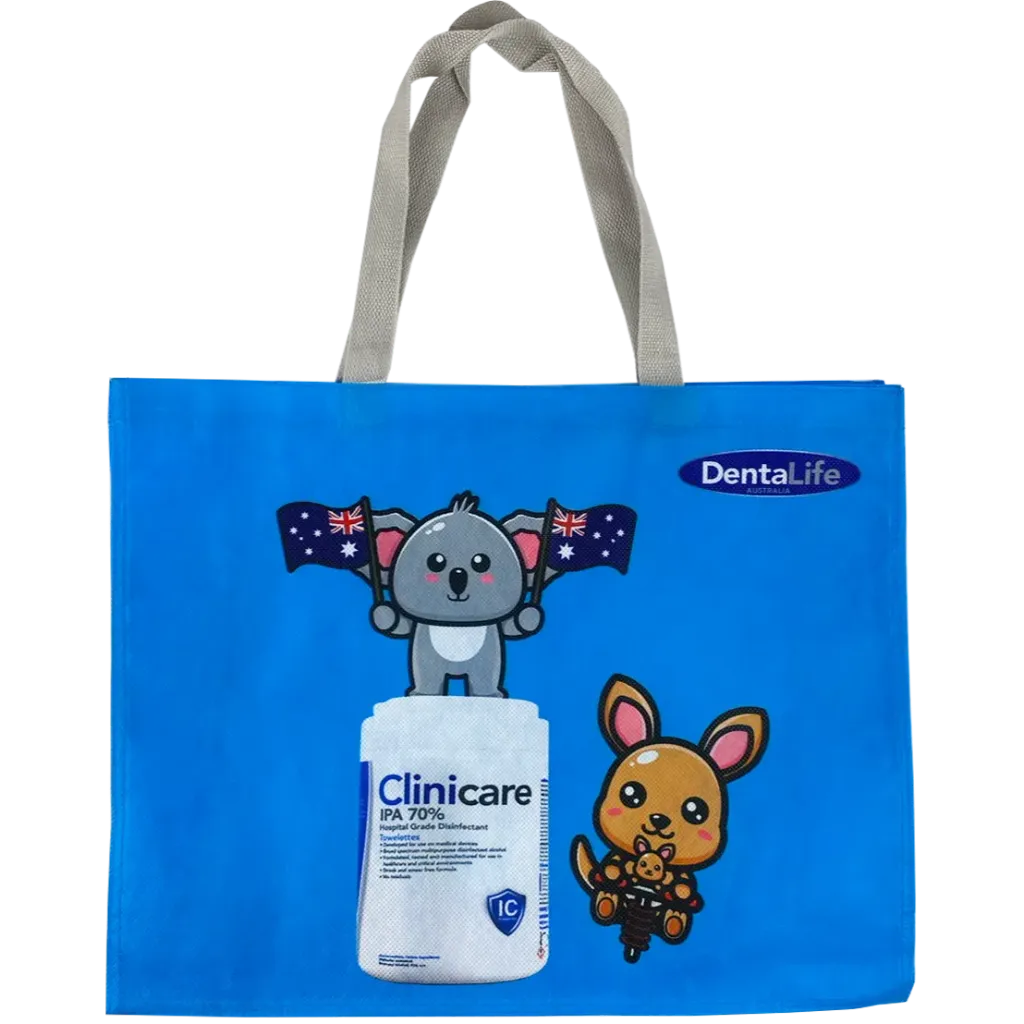 แถม* ถุงผ้า Clinicare สีฟ้า