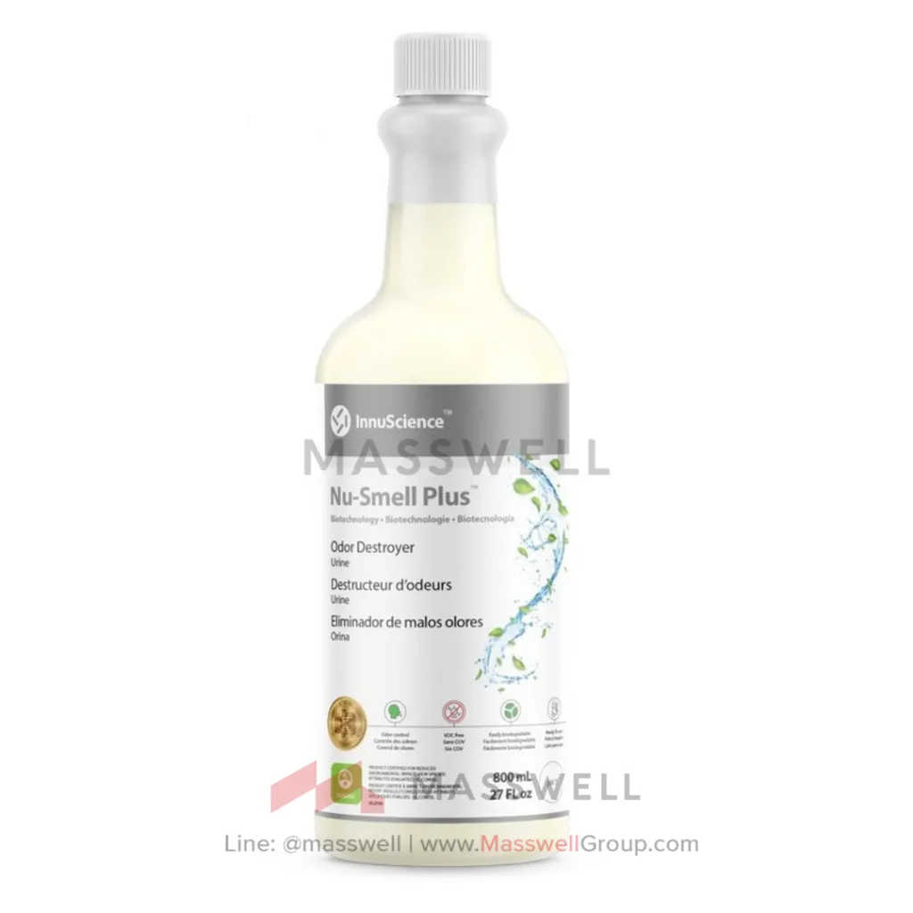 [IS-15330] Nu-Smell Plus น้ำยาดับกลิ่นท่อปัสสาวะห้องน้ำ - สัตว์เลี้ยง (800 mL)