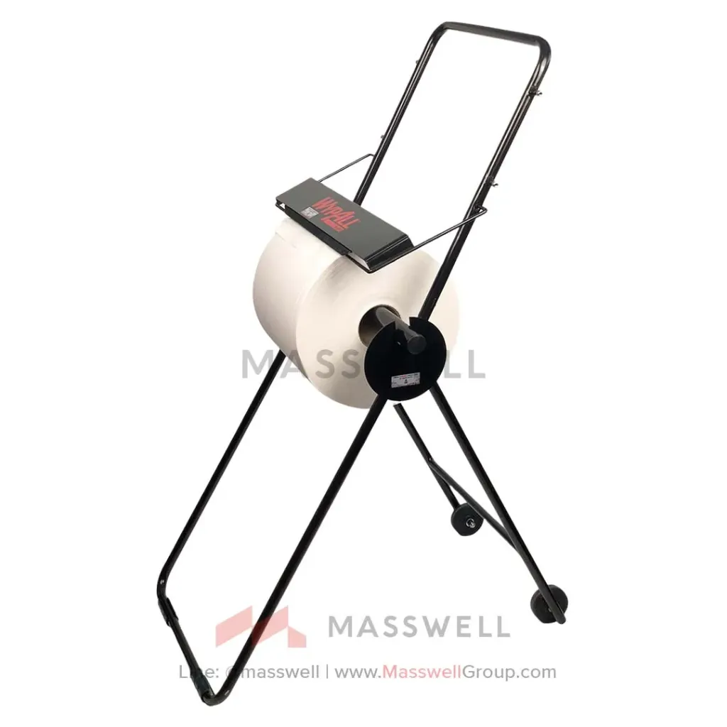 WYPALL* รถเข็นจ่ายกระดาษ Jumbo Roll Floor Mounted Stand