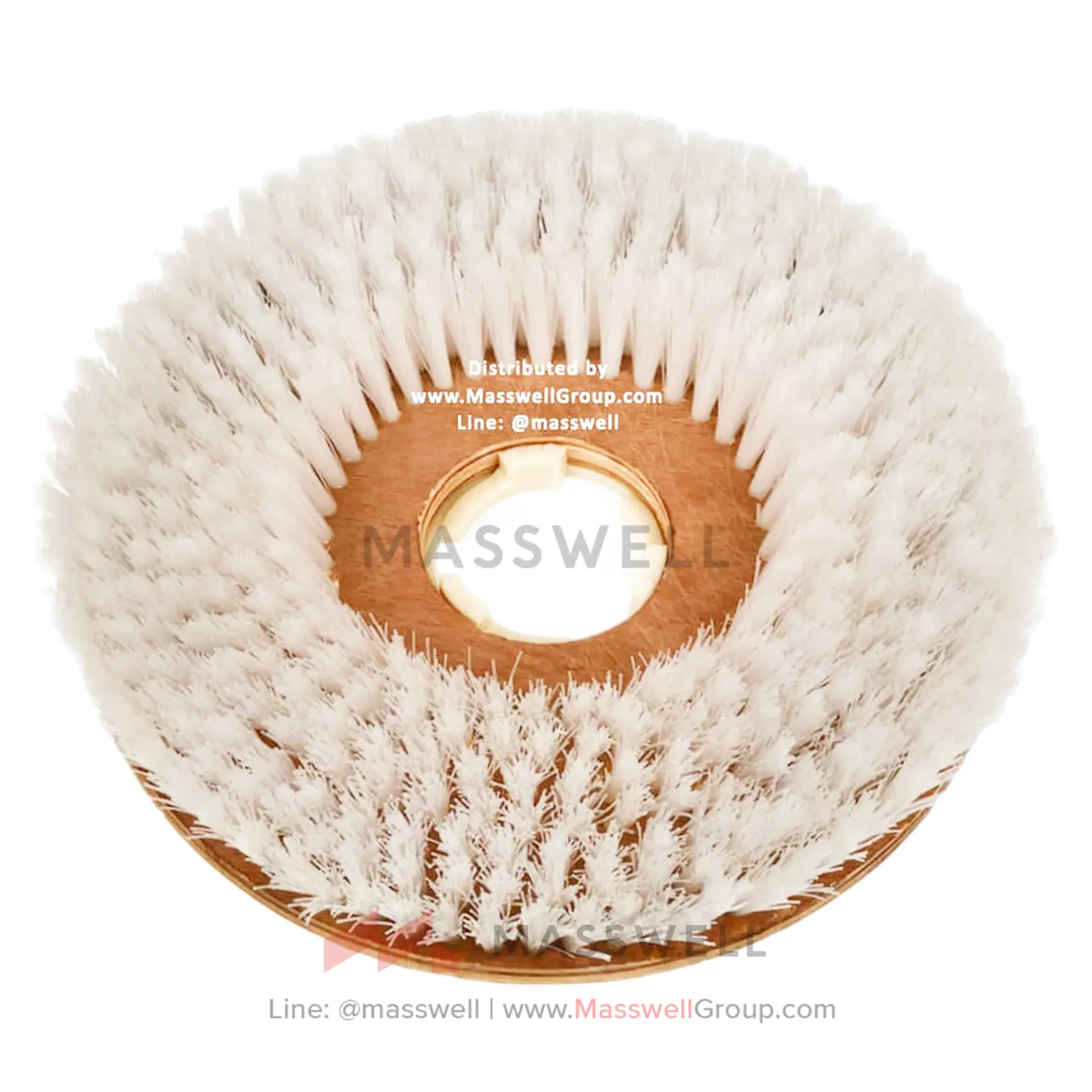 [W-AC-03-16H] แปรงขัดพื้น Nylon Disc-Brush ไนล่อนแข็ง สำหรับเครื่องขัดพื้น (16 นิ้ว)