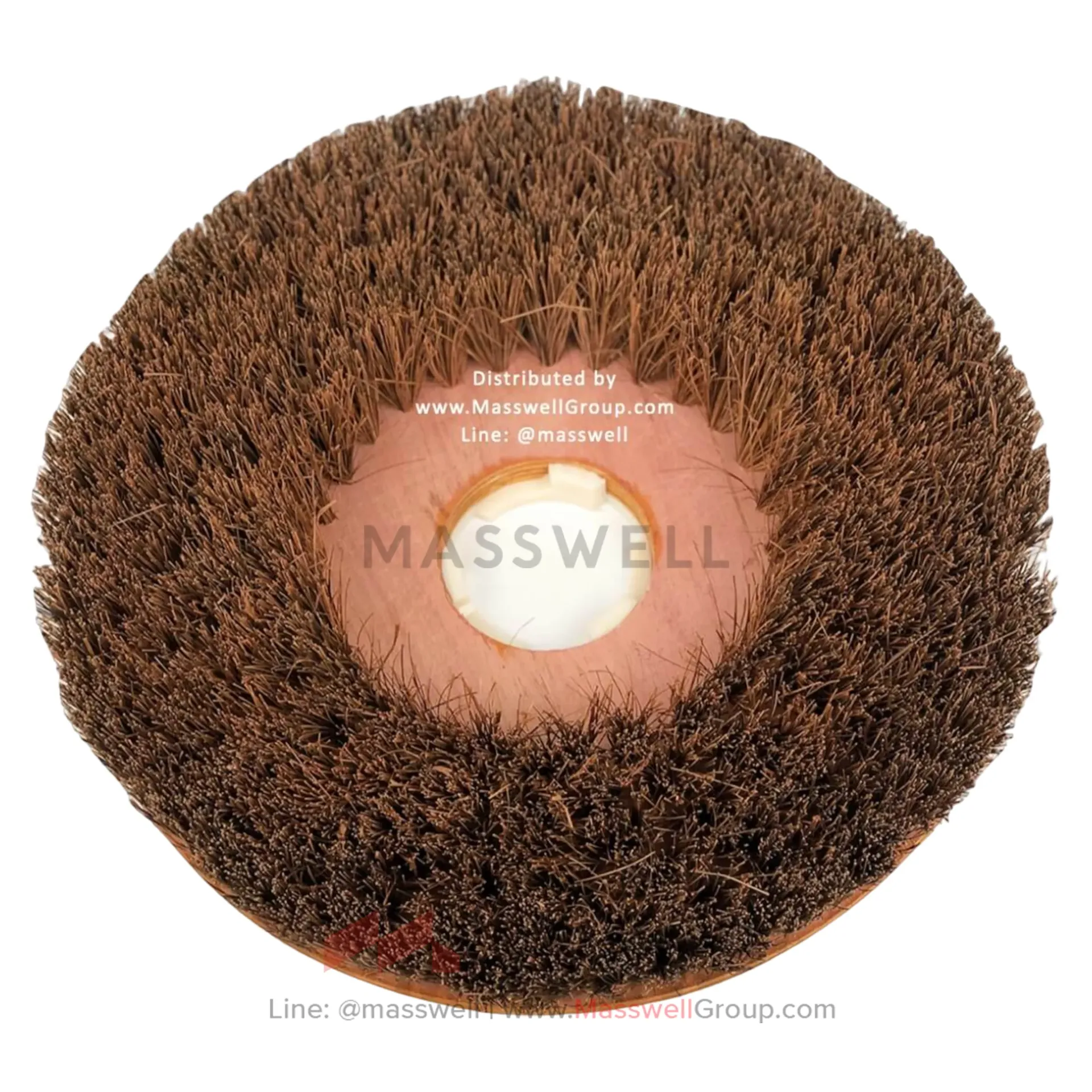 [W-AC-05-16] แปรงขัดใยมะพร้าว Coconut Disc Brush สำหรับเครื่องขัดพื้น (16 นิ้ว)