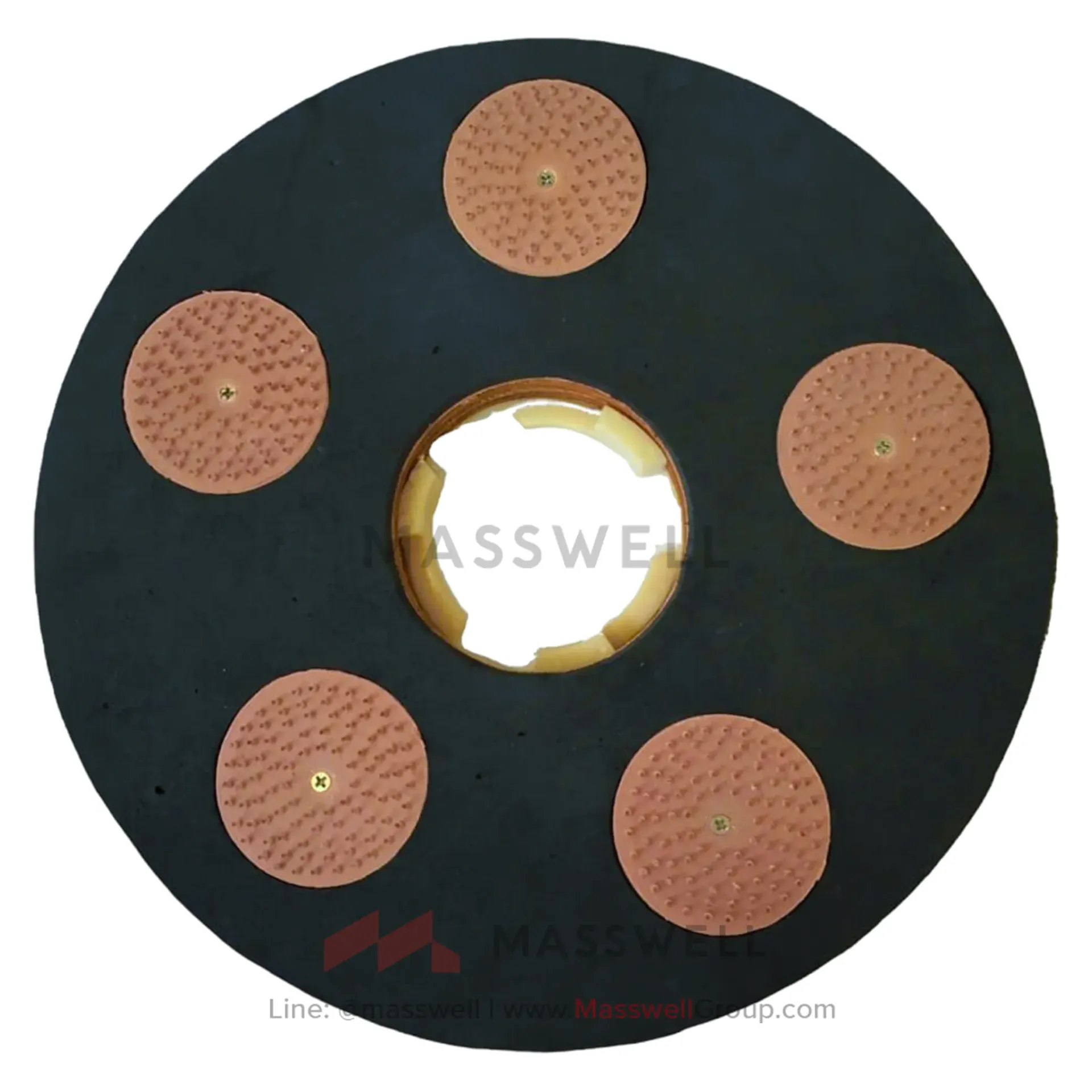 [W-AC-08-16] จานจับแผ่นใยขัดพื้น Pad Driver Disc สำหรับเครื่องขัดพื้น (16 นิ้ว)
