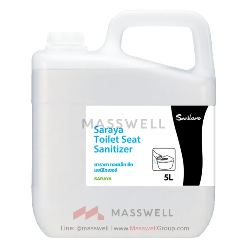 [SN-85809] SARAYA Toilet Seat น้ำยาเช็ดที่นั่งโถสุขภัณฑ์ 5 L.