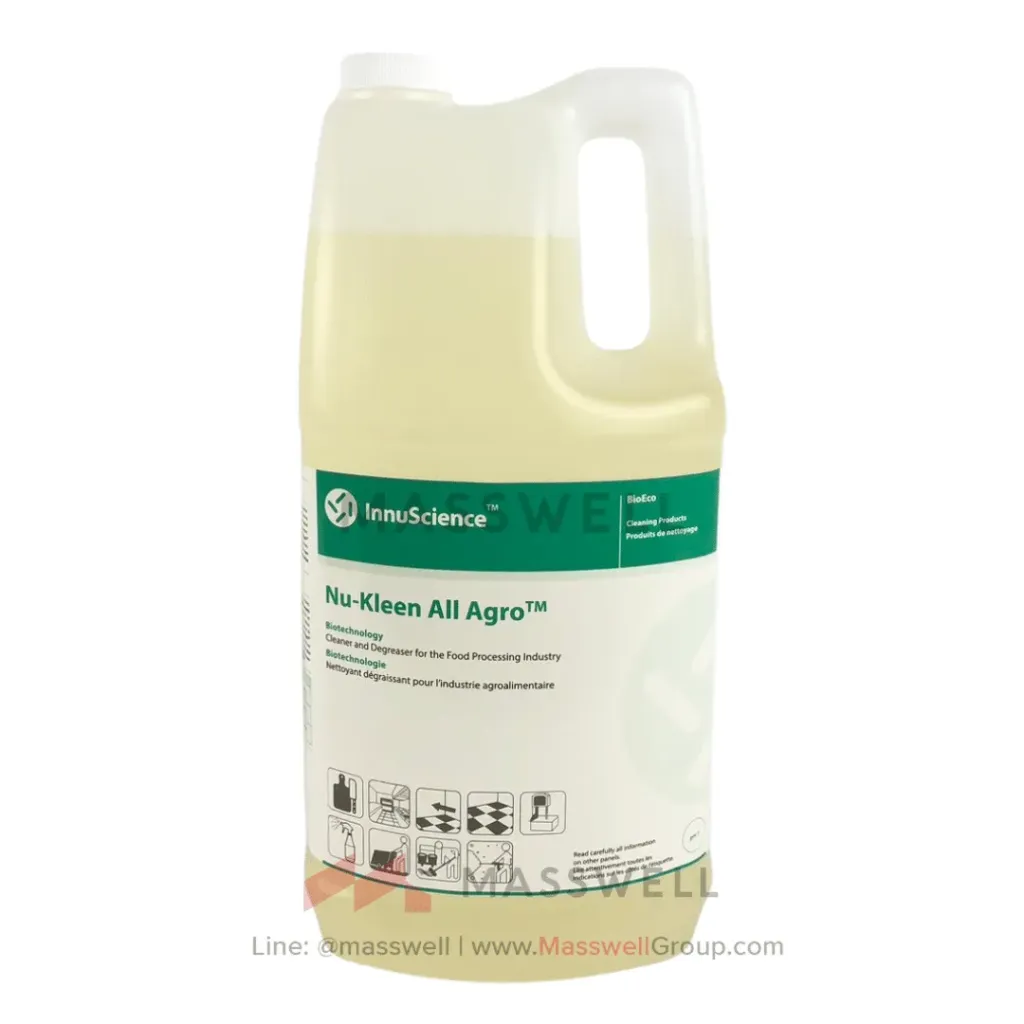 Nu-Kleen All Agro น้ำยาทำความสะอาดครัว 4L