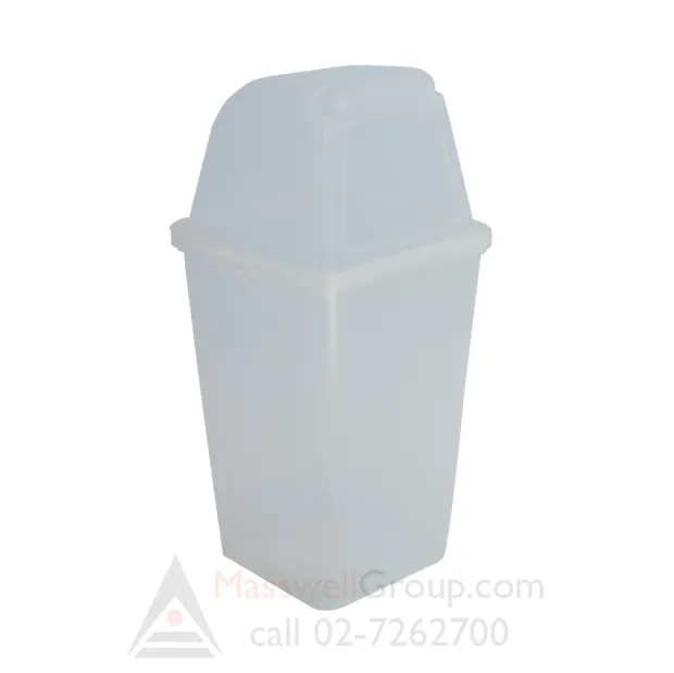 ถังขยะพลาสติกทรงเหลี่ยม ขนาด 60 ลิตร