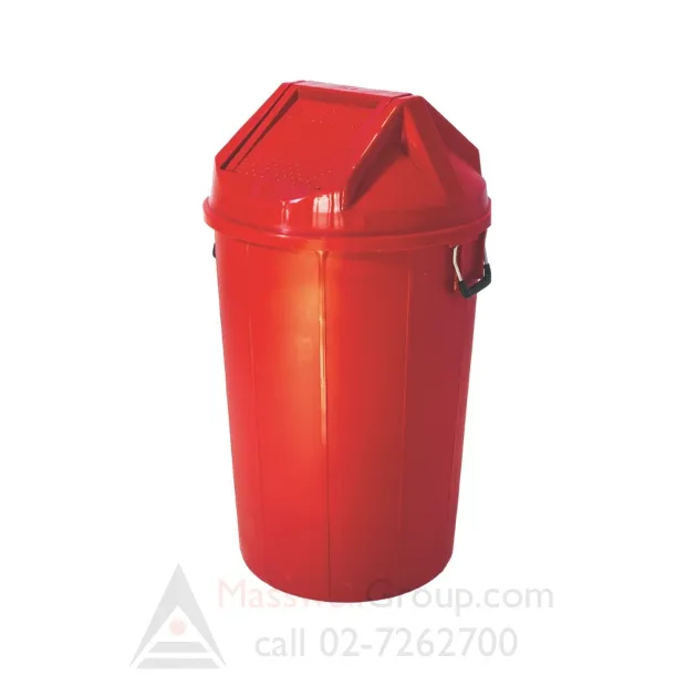 ถังขยะพลาสติกทรงกลม ขนาด 100 ลิตร