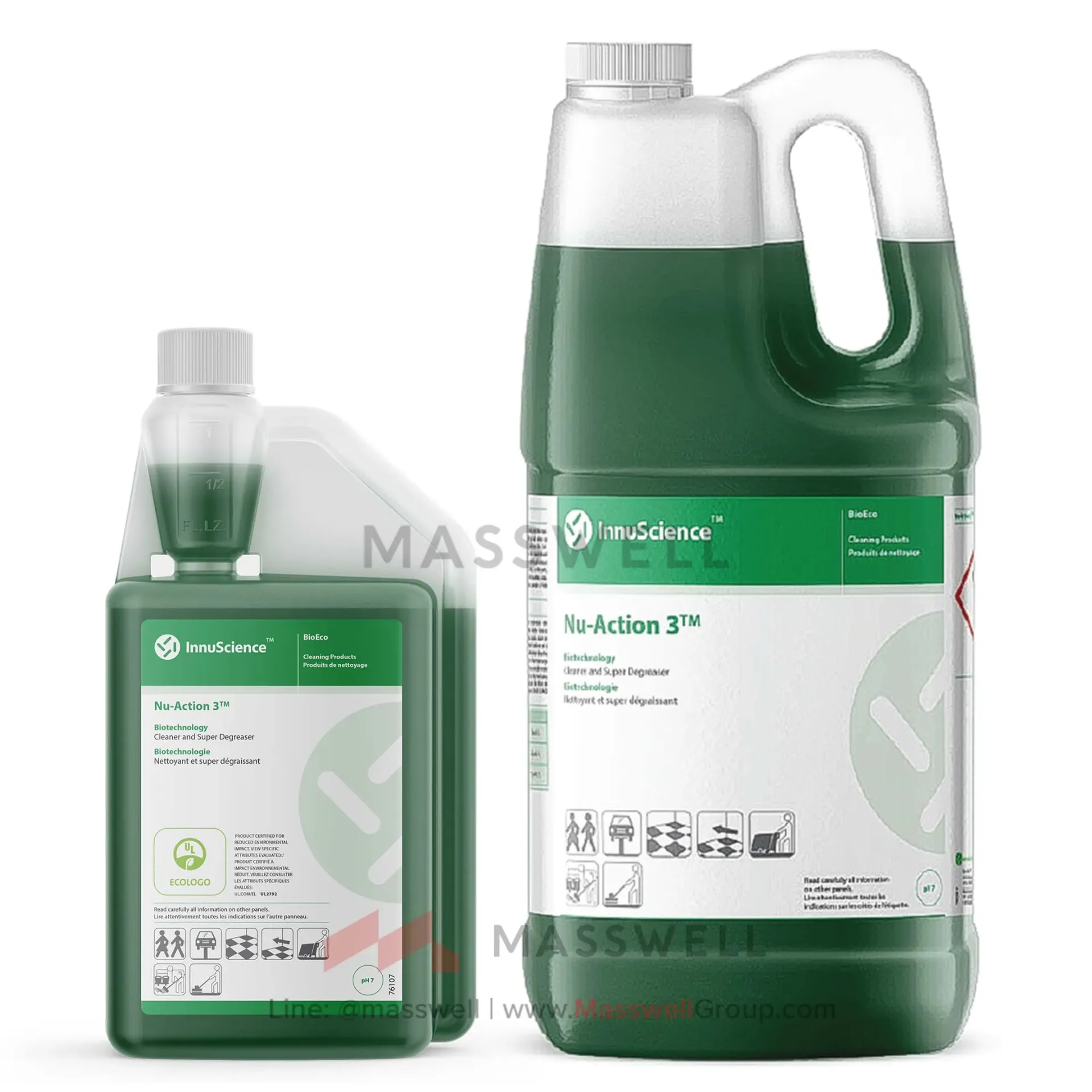 [IS-15382] Nu-Action 3 ทำความสะอาด ขจัดคราบ งานอุตสาหกรรม (4 L)