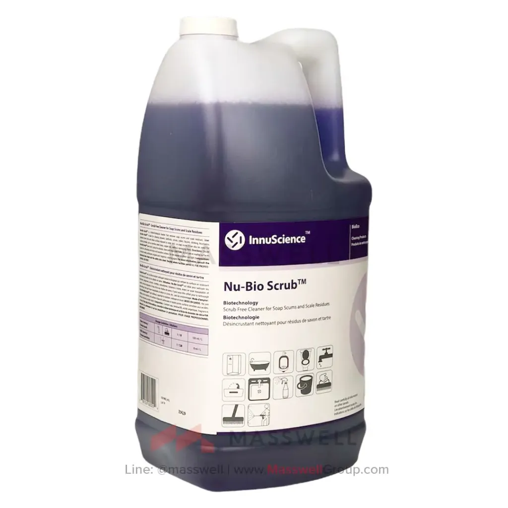 Nu-Bio Scrub น้ำยาทำความสะอาดคราบฝังแน่น 4L