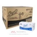 Scott กระดาษเช็ดมือ Interfold Essential 2 ชั้น (6,000 แผ่น) *20.2cm.