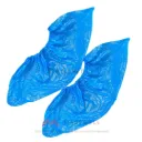 HYGUARD ถุงคลุมรองเท้าพลาสติก PE หนา 0.03 มม. – สีฟ้า (100ชิ้น)