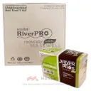 RiverPro กระดาษเช็ดมือ สีน้ำตาล V-Fold Unbleached 2 ชั้น 250แผ่น [x24]