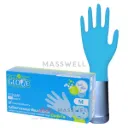 SriTrang I'm Glove ถุงมือยางไร้แป้ง Latex Gloves - Ocean Blue สีฟ้า  (100 ชิ้น)