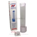 กระบอกบรรจุกรวยน้ำดื่ม F&F พลาสติกใส