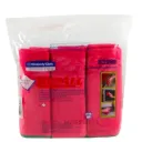 WYPALL ผ้าไมโครไฟเบอร์ Microfiber Cloths – สีแดง (6ผืน)